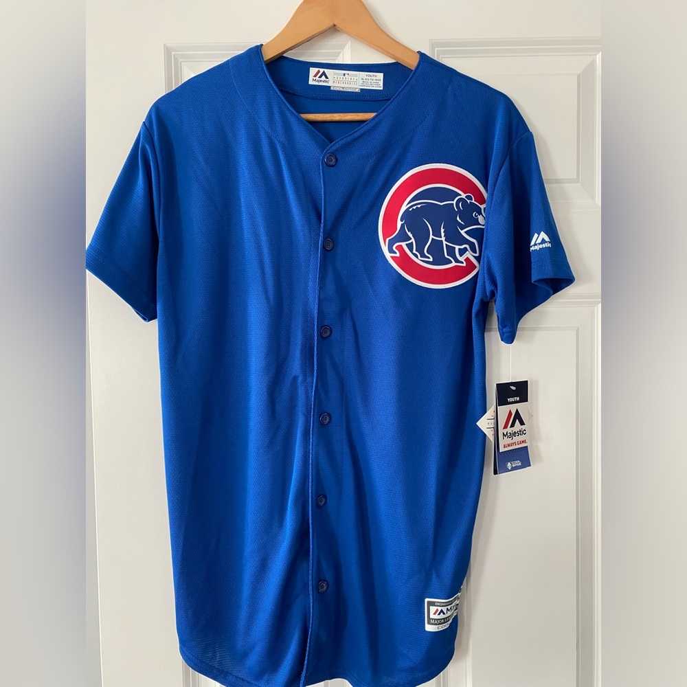 Chicago Cubs Baseball Jersey Youth Size XL 18/20 Anthony Rizzo NWT